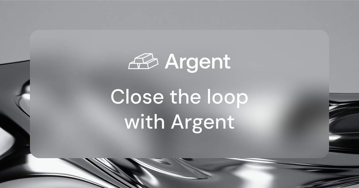 Argent project overview image from its official homepage